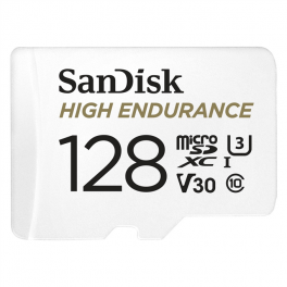 SanDisk MicroSDHC High Endurance 128GB Class 10 U3 V30